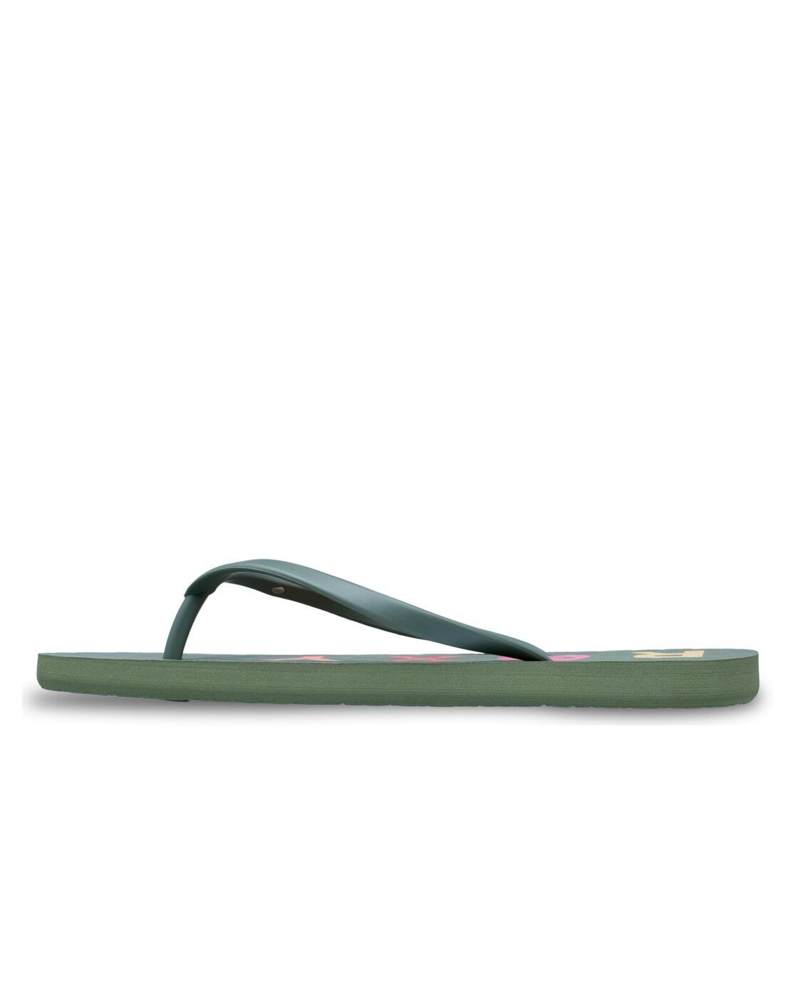 Chanclas SANDY Verde Mujer 3/4
