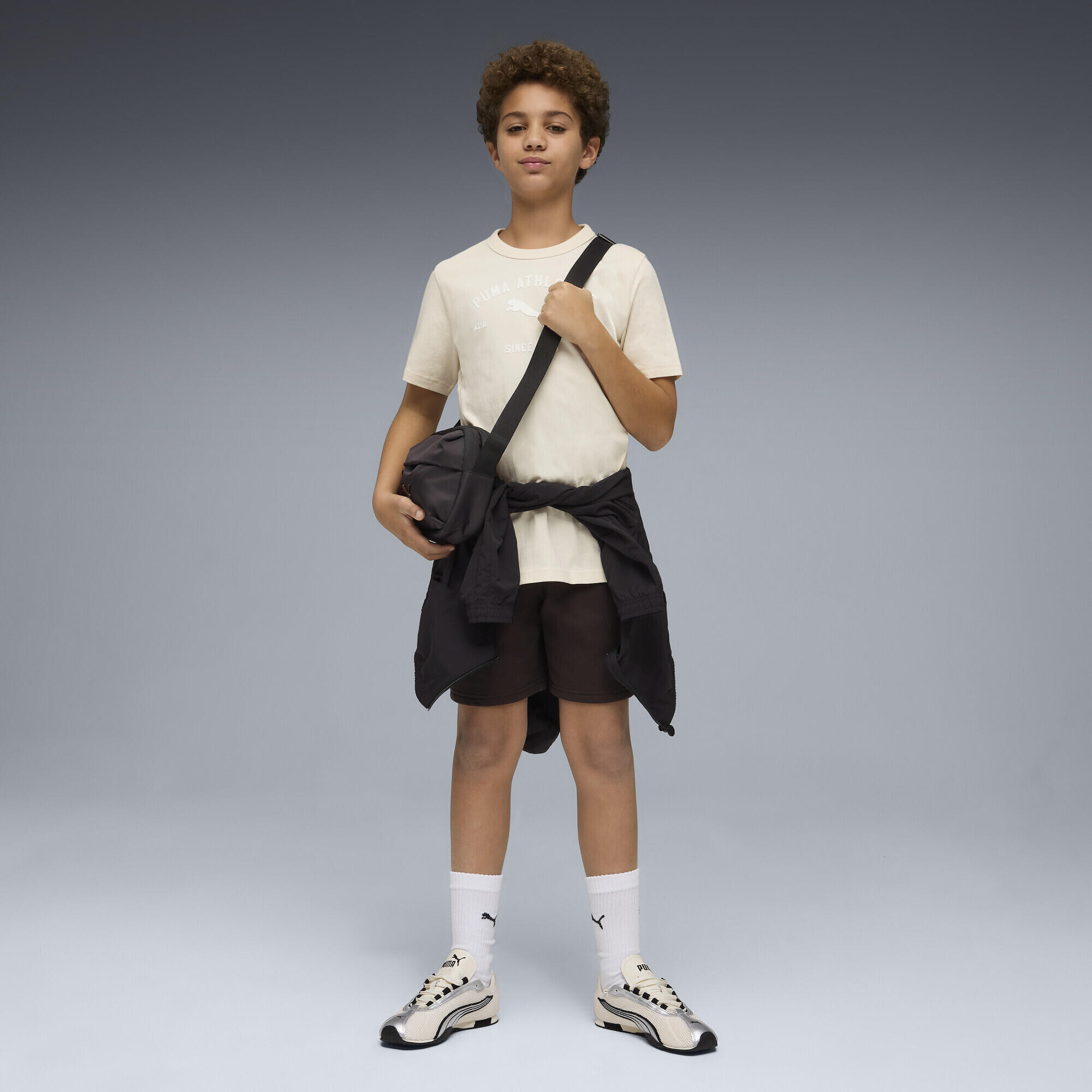 T-shirt infantil gráfico manga curta Class PUMA 4/5
