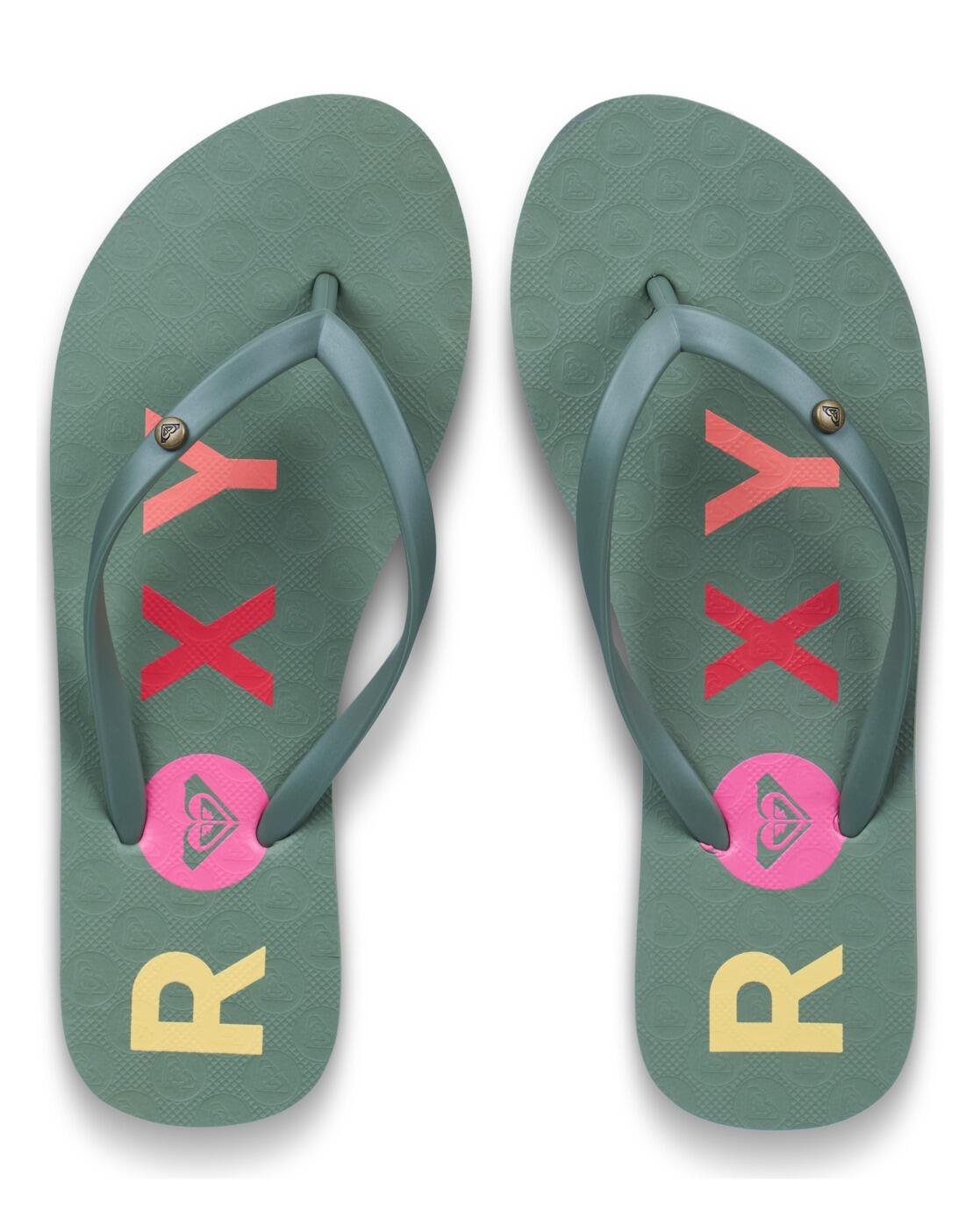 Chanclas SANDY Verde Mujer 4/4