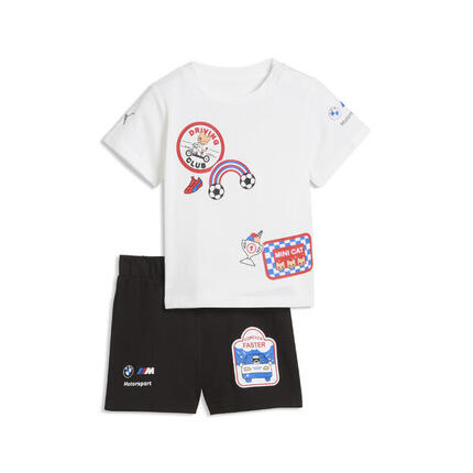 BMW M MOTORSPORT Essentials T-Shirt und Shorts im Set Kinder PUMA