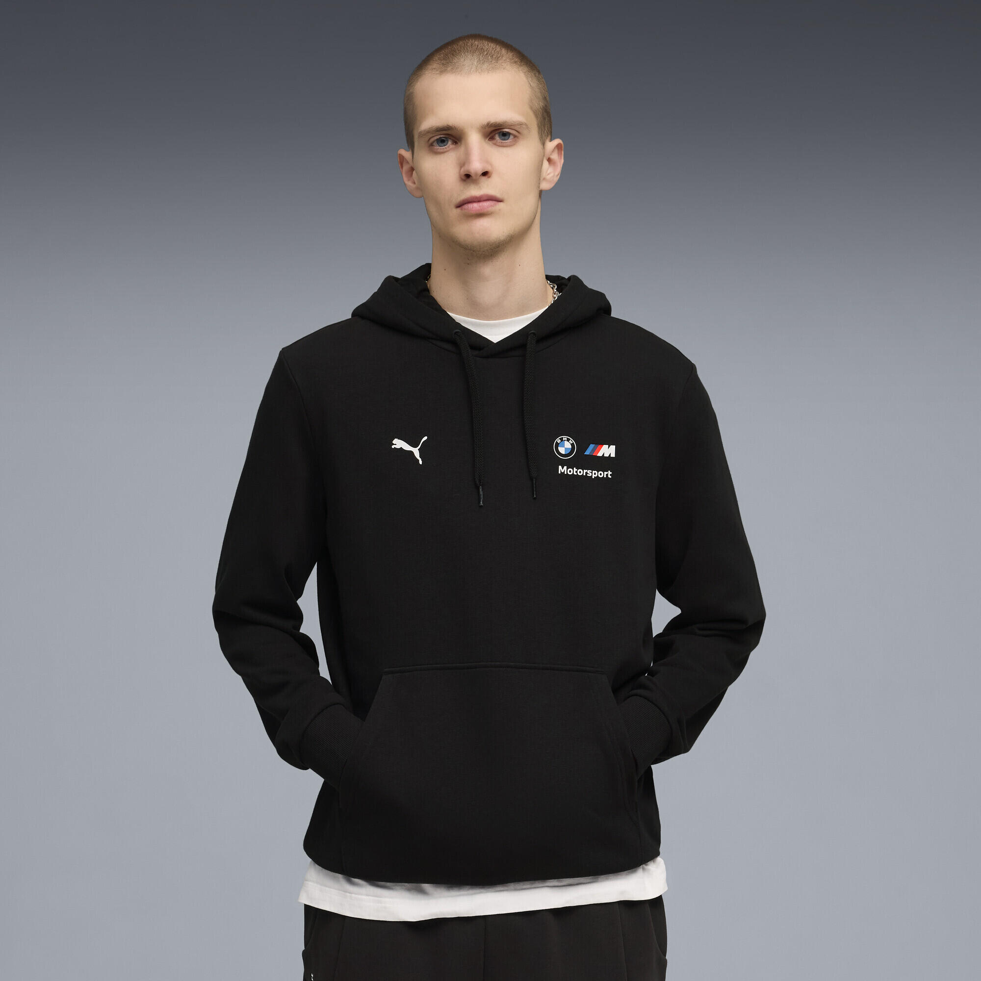 Felpa con cappuccio BMW M MOTORSPORT Essentials da uomo PUMA 2/5