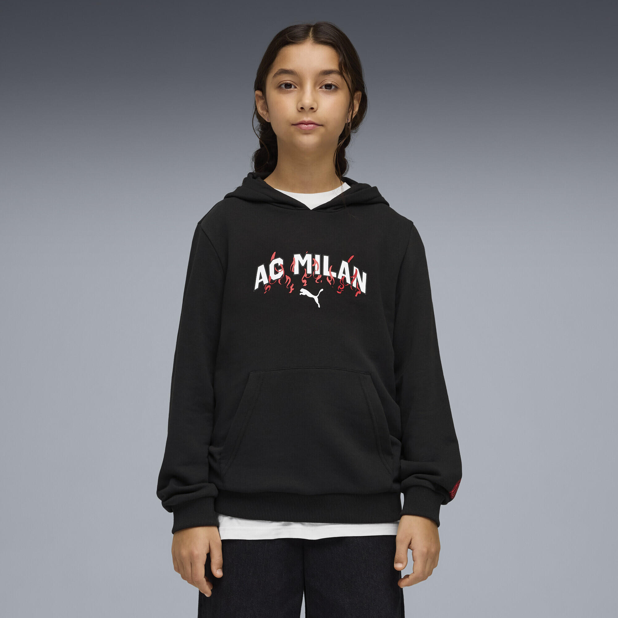 Młodzieżowa bluza z kapturem AC Milan FtblCulture PUMA