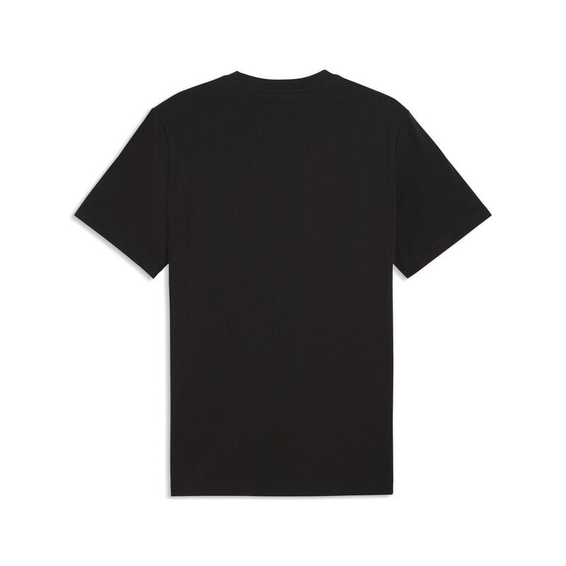 Tricou fitness bărbați logo grafică Camo, galben deschis PUMA