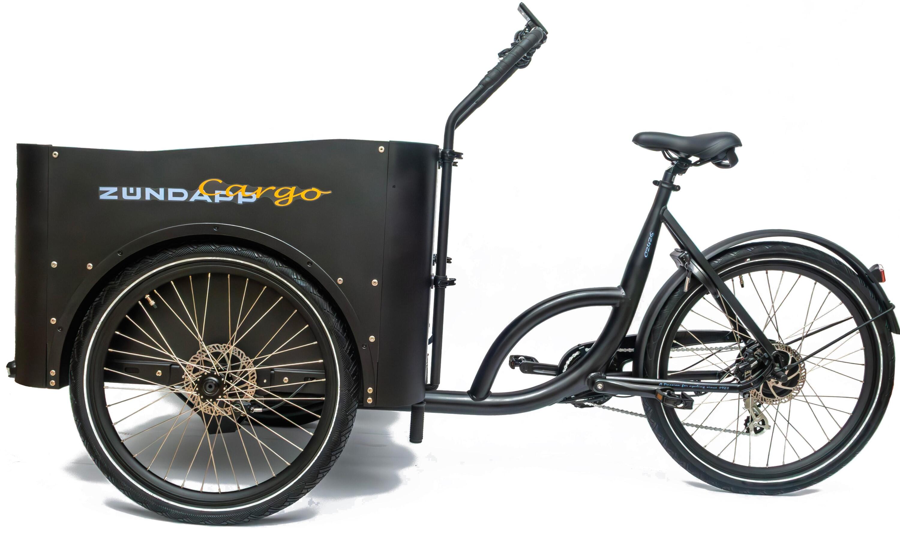 Rower Elektryczny Miejski Transportowy Zündapp Cargo Koła 24" i 26" 5/10