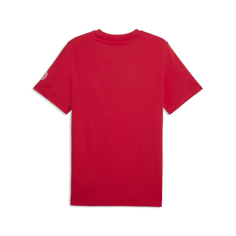 Tricou bărbați logo club, mânecă scurtă Ftblculture, negru PUMA