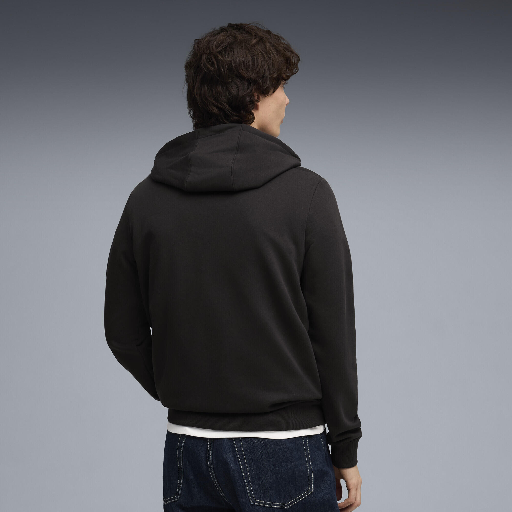 Felpa con cappuccio PUMA x ASTON MARTIN ARAMCO F1® TEAM Essentials da uomo PUMA 3/5