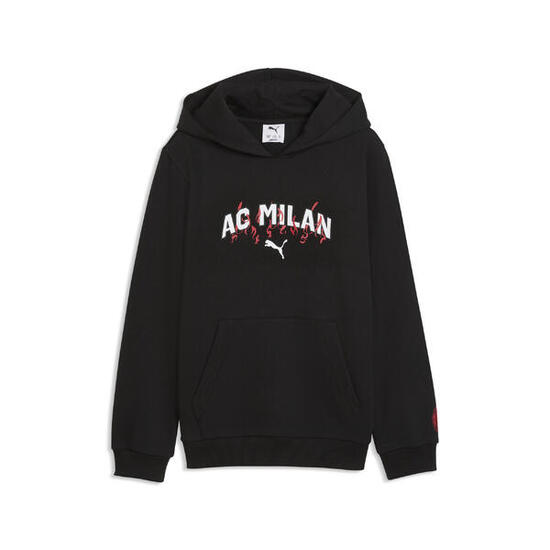 Felpa con cappuccio AC Milan FtblCulture per ragazzi PUMA