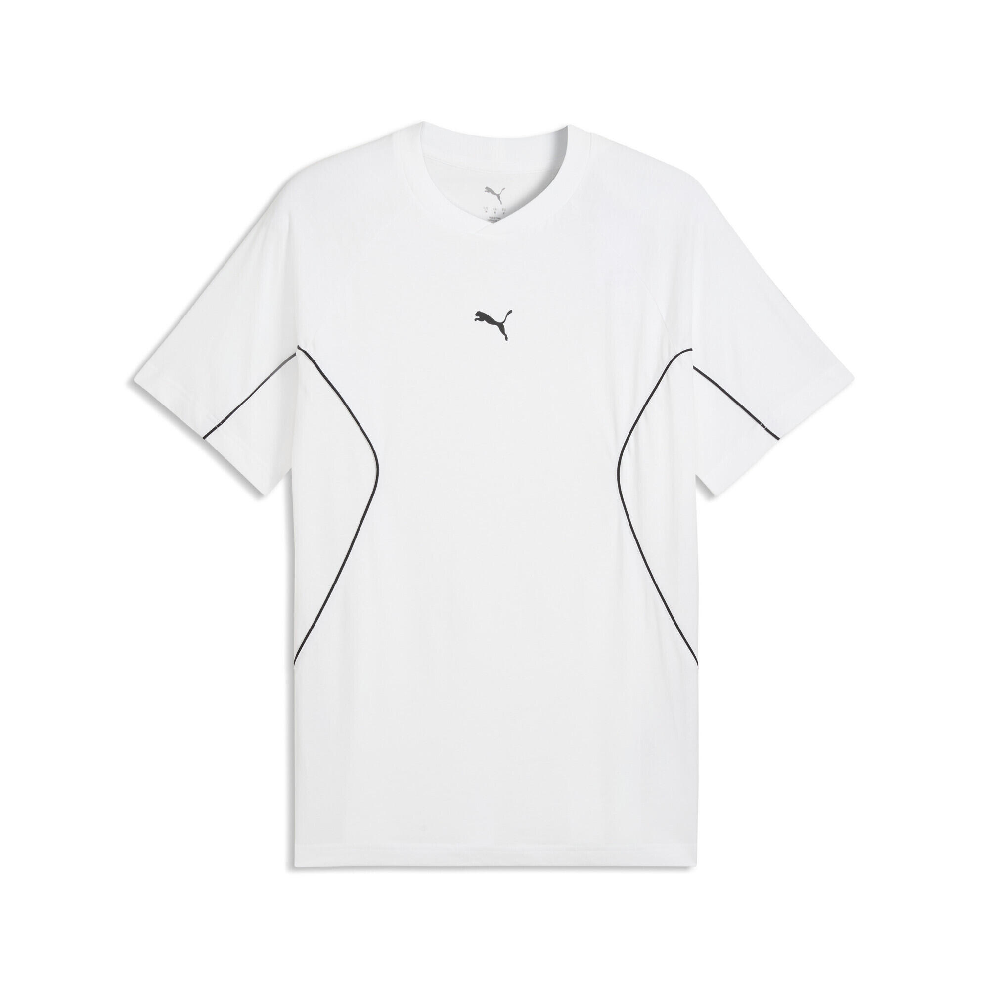 Tricou bărbați mânecă scurtă, roșu PUMA