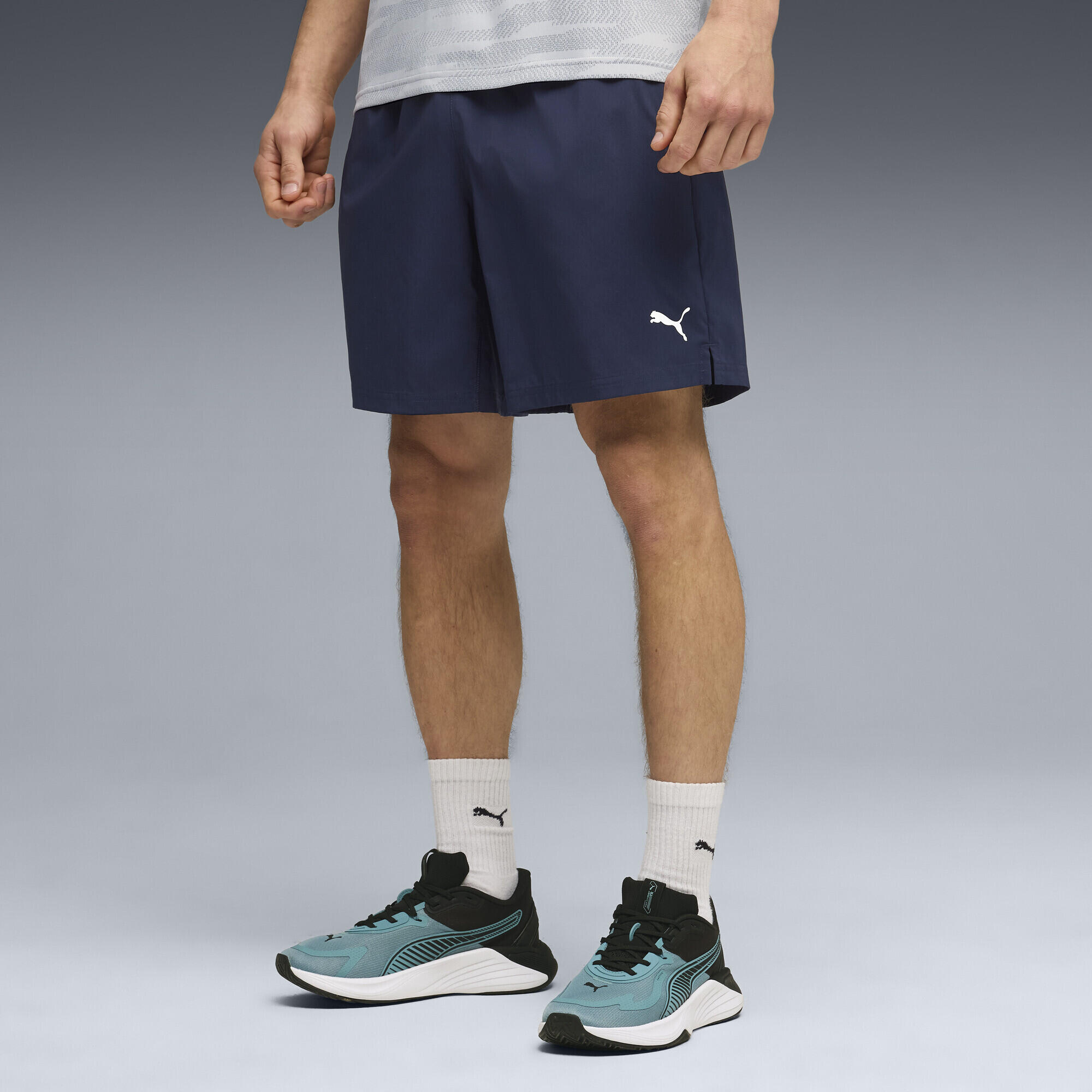 Shorts in tessuto TRAIN ALL DAY Foundations 7" da uomo PUMA 2/5