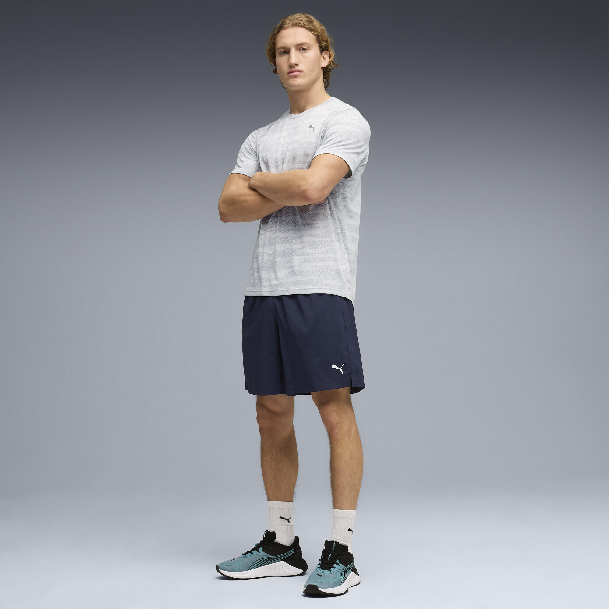TRAIN ALL DAY Foundations 7" geweven short voor heren PUMA 4/5