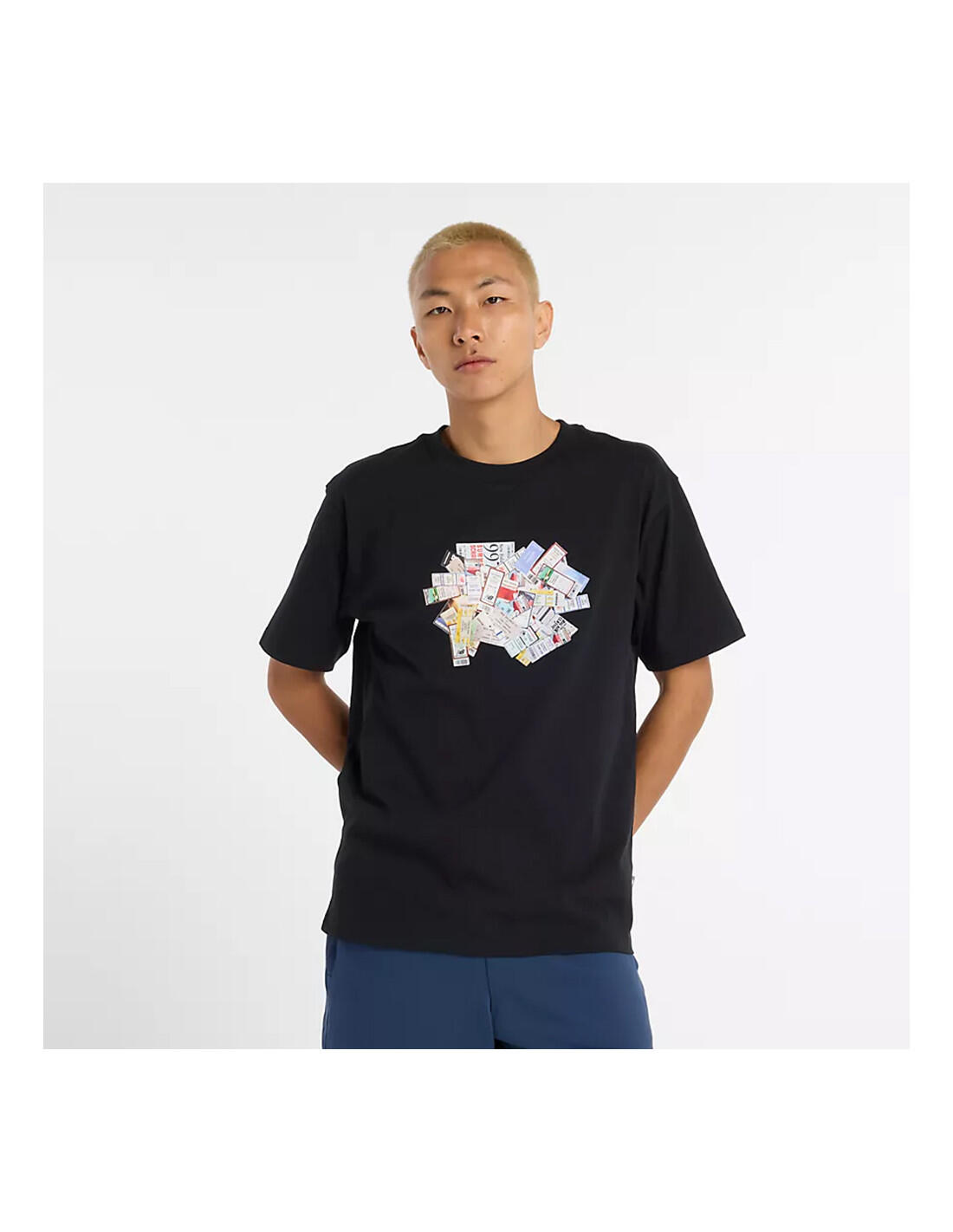 T-shirts NEW BALANCE-MT53905 2/5