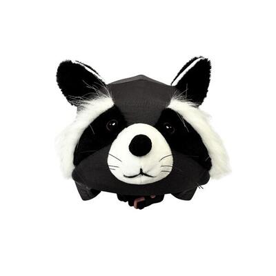 Copri casco da bici Coolcasc Exclusive Black Brown Pon-Pon