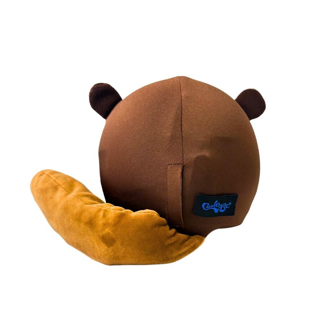 Housse de Casque Universelle CoolCasc - Castor Marron - Ski, Vélo & Roller 2/6
