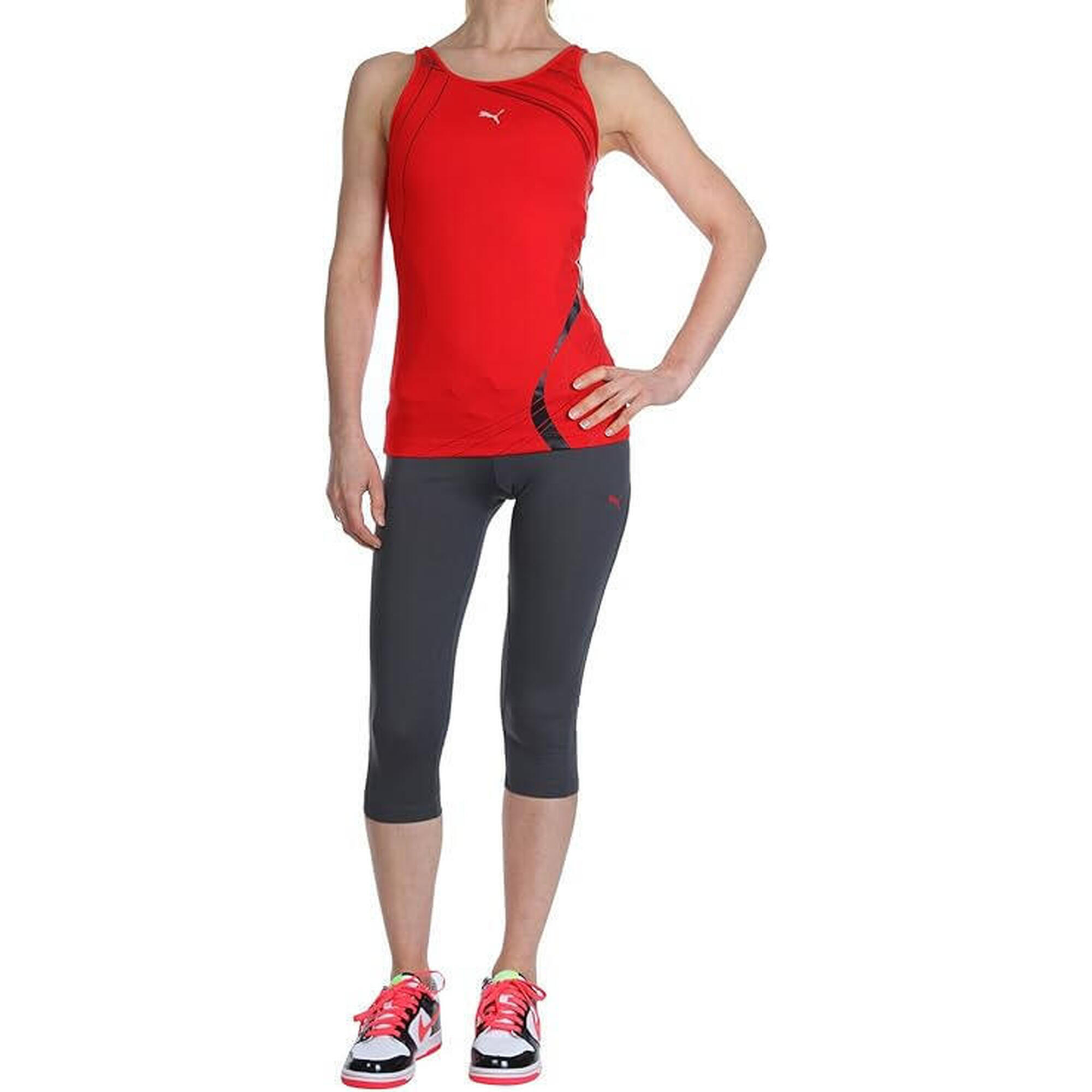 Maieu Puma femei pentru antrenamente, chinese red L