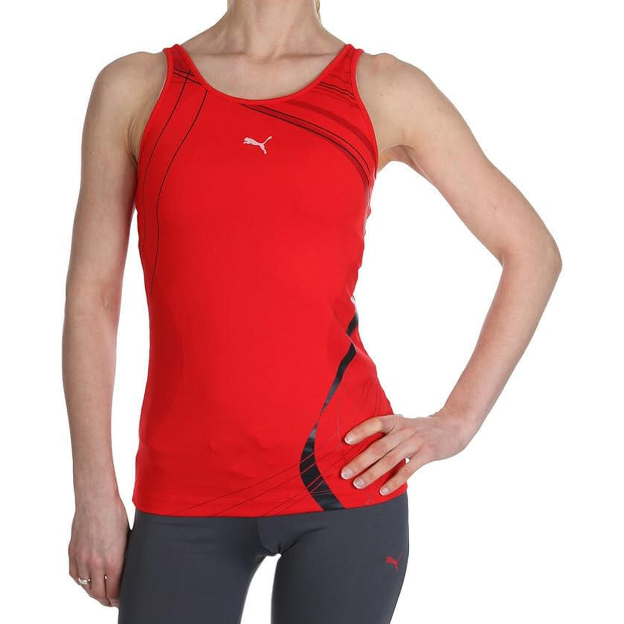Maieu Puma femei pentru antrenamente, chinese red L