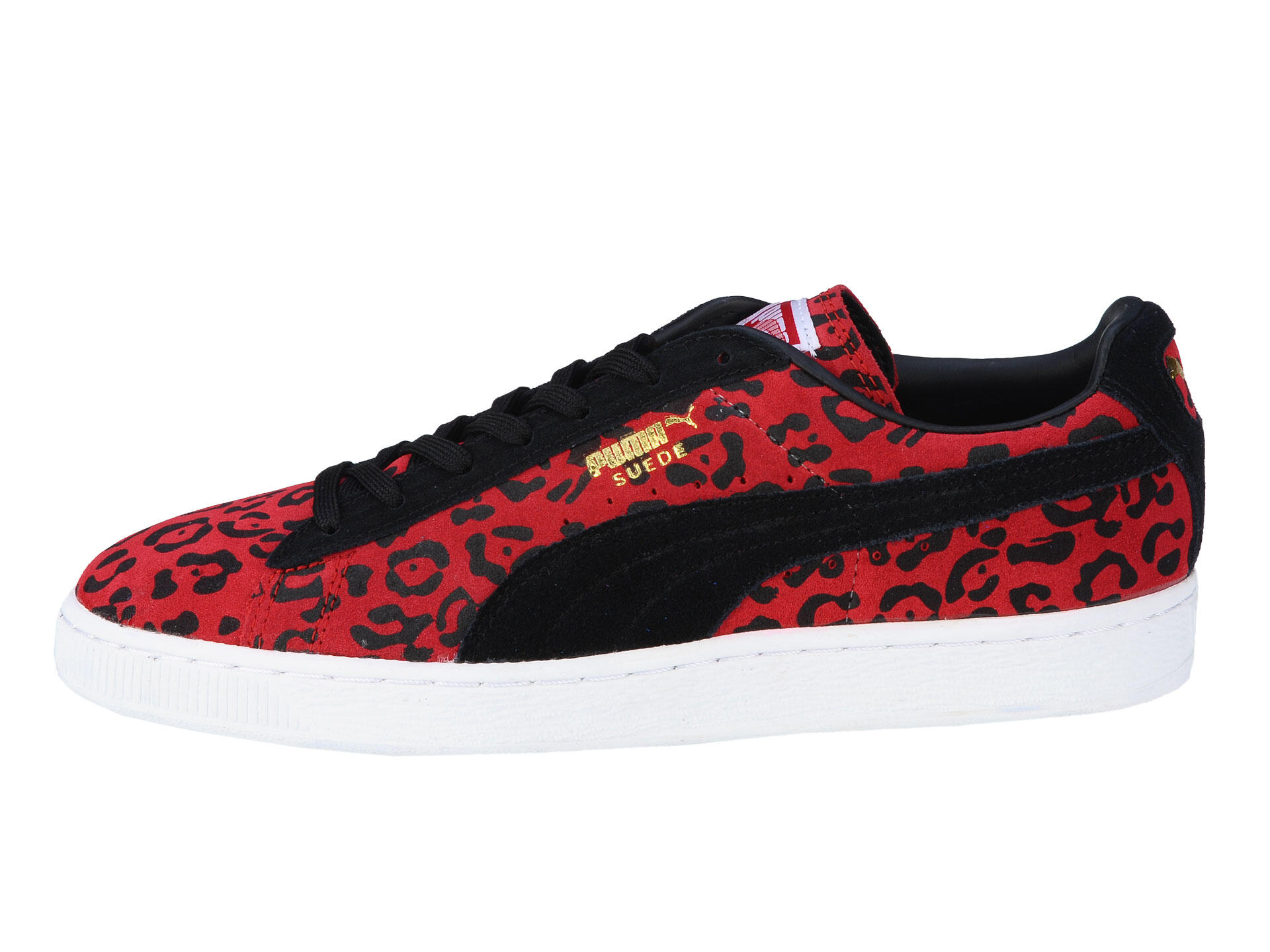 Pantofi sport Puma Suede ANML, haute red-black 37
