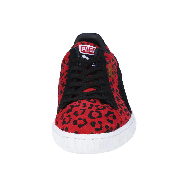 Pantofi sport Puma Suede ANML, haute red-black 37