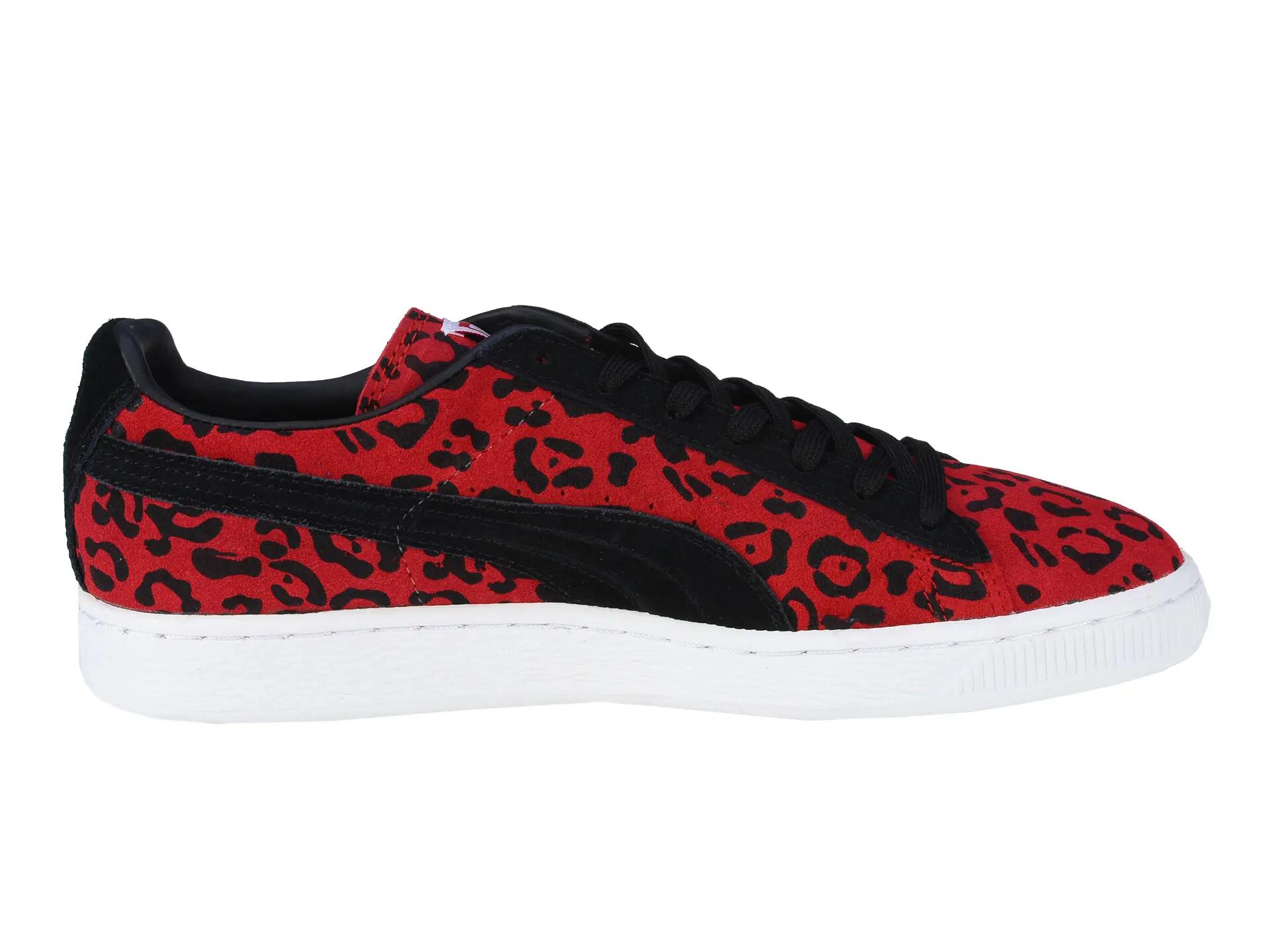 Pantofi sport Puma Suede ANML, haute red-black 37 2/6