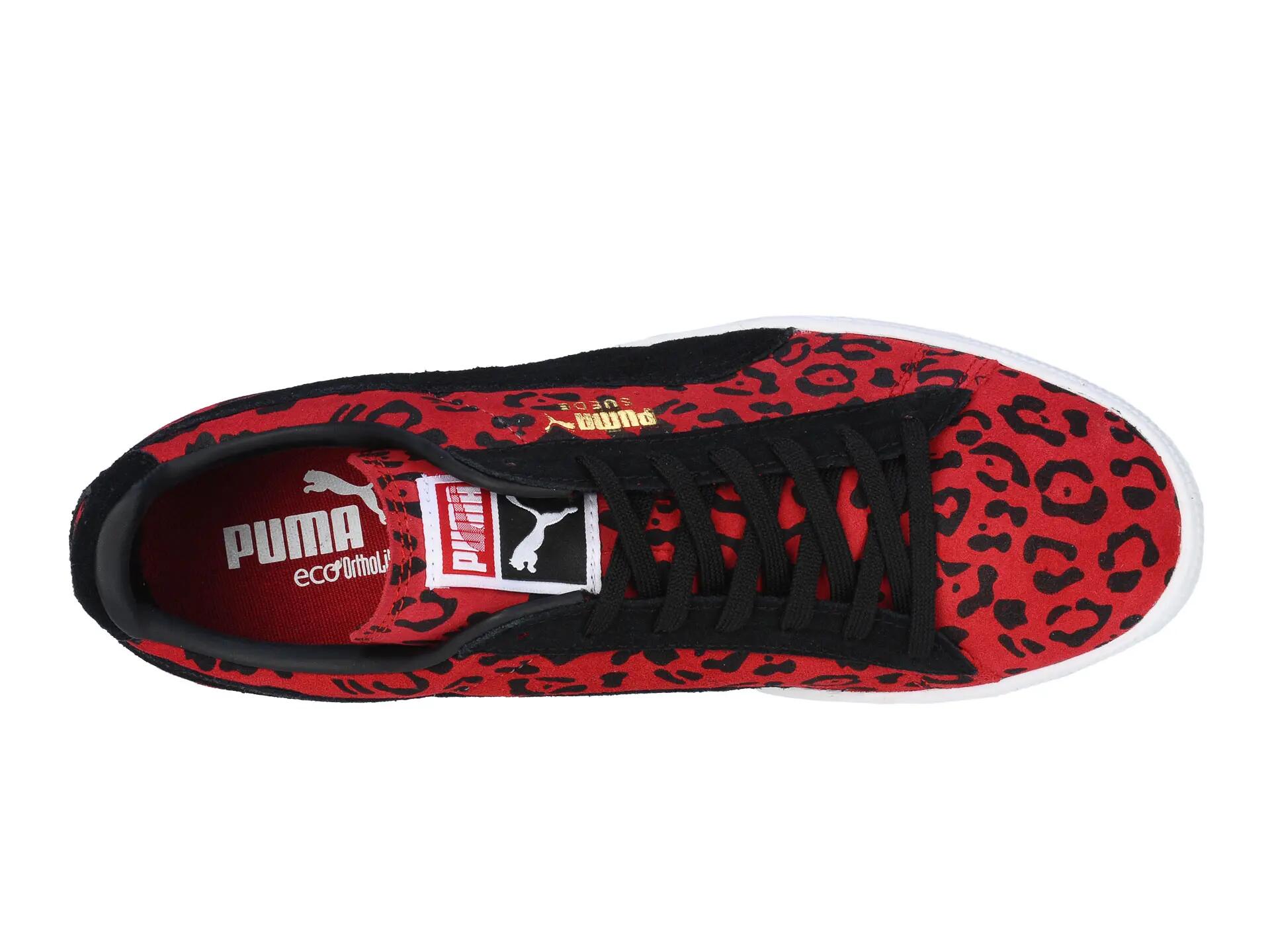 Pantofi sport Puma Suede ANML, haute red-black 37 5/6