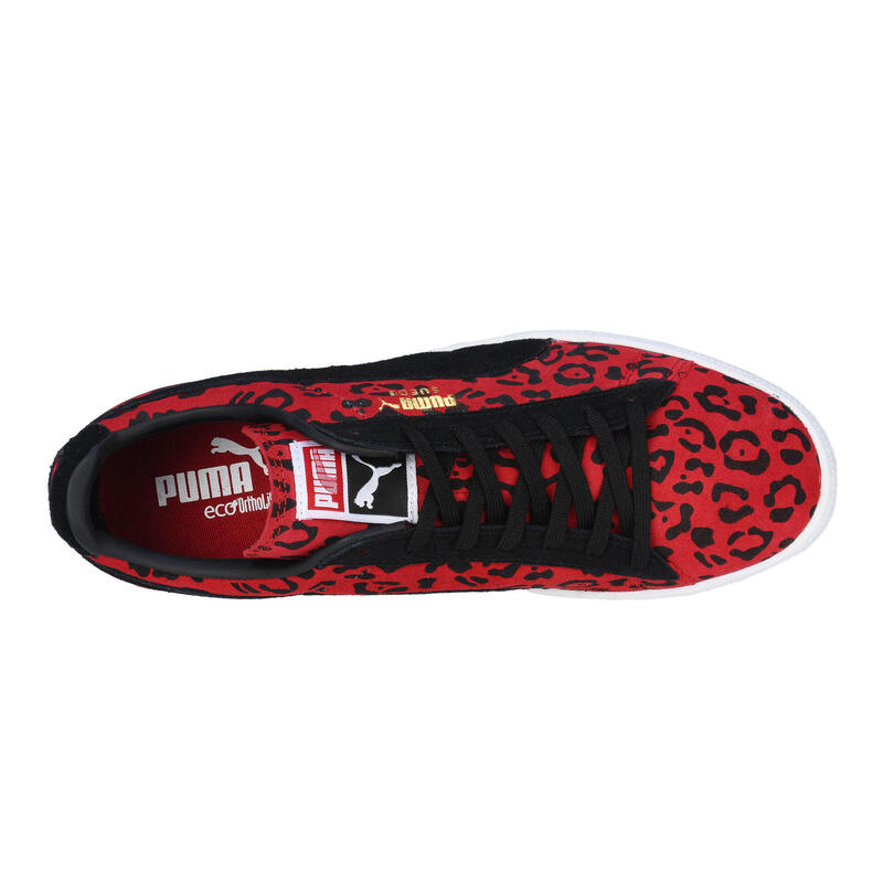 Pantofi sport Puma Suede ANML, haute red-black 37