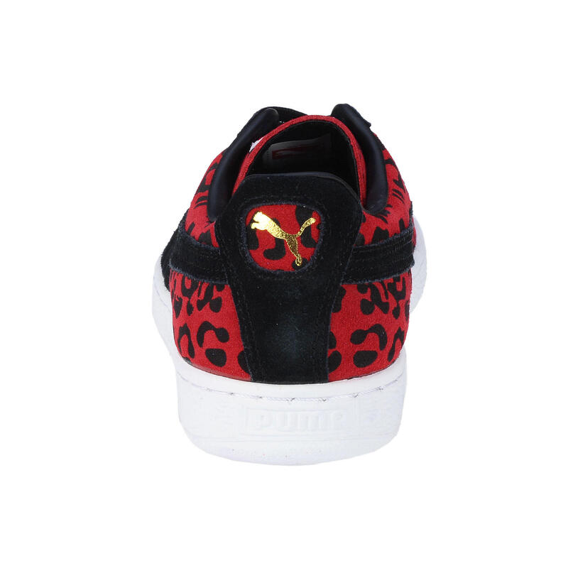 Pantofi sport Puma Suede ANML, haute red-black 37