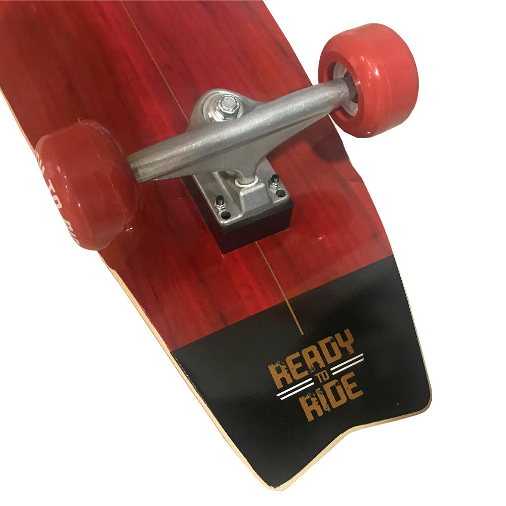 Monopatin Surf Skate Ready To Ride Krf Madera De Arce Canadiense 31’’*10.25’ 5/5