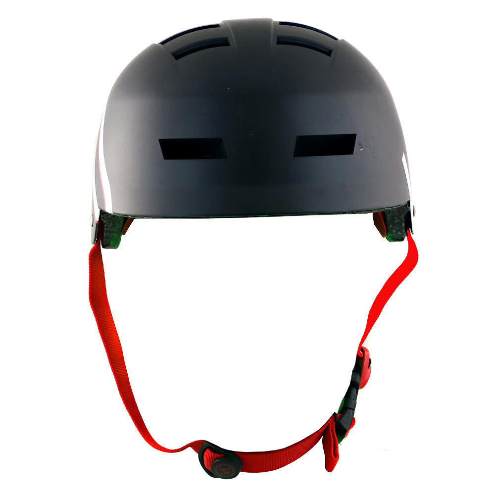 Casco KRF Broken Rosso/Nero 2/5