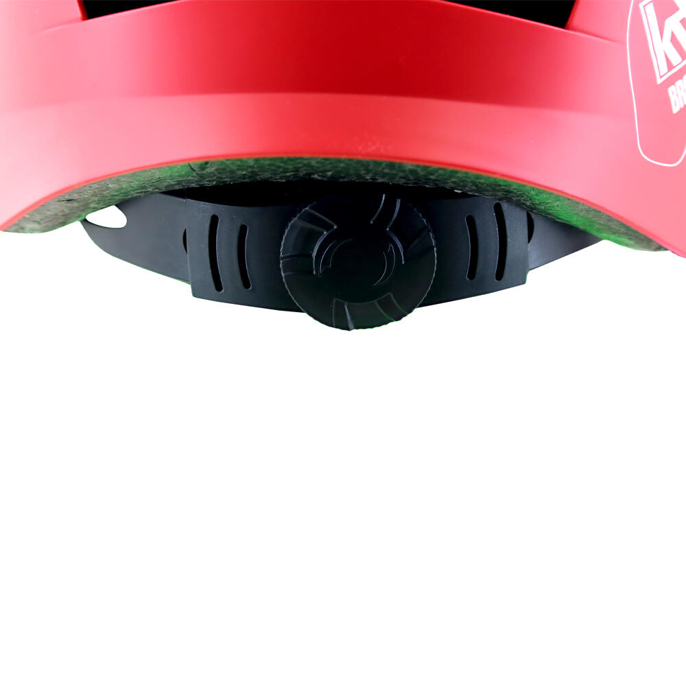 Casco KRF Broken Rosso/Nero 5/5
