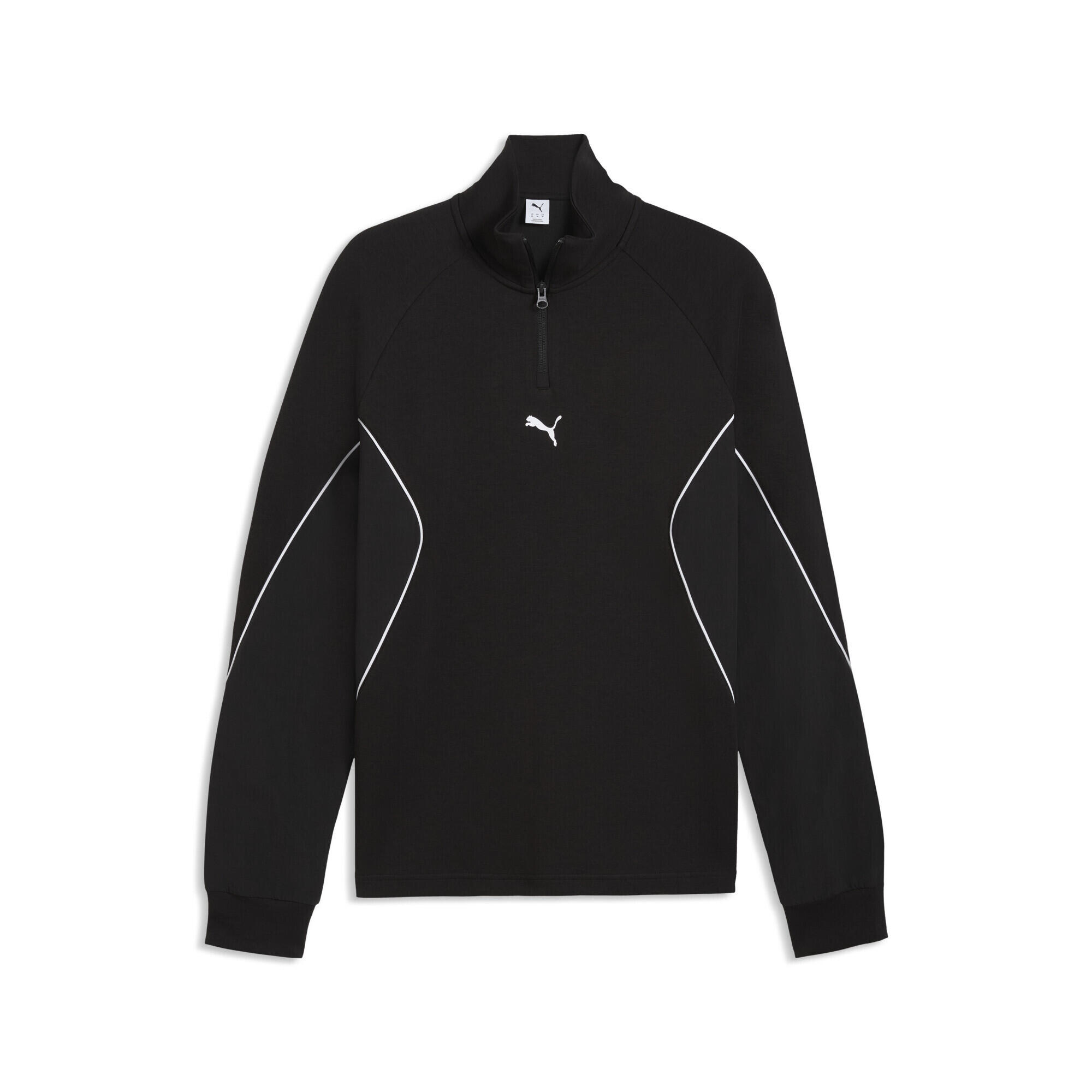 PUMA Pánská běh bunda krátký zip PUMA