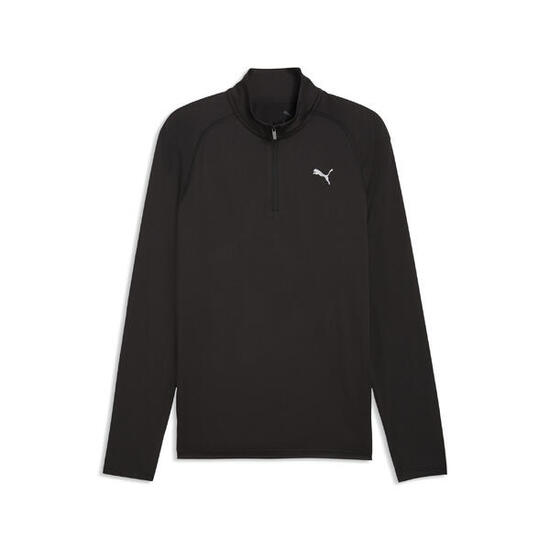 PWRTRAIN Trainingsshirt mit kurzem Reißverschluss Herren PUMA