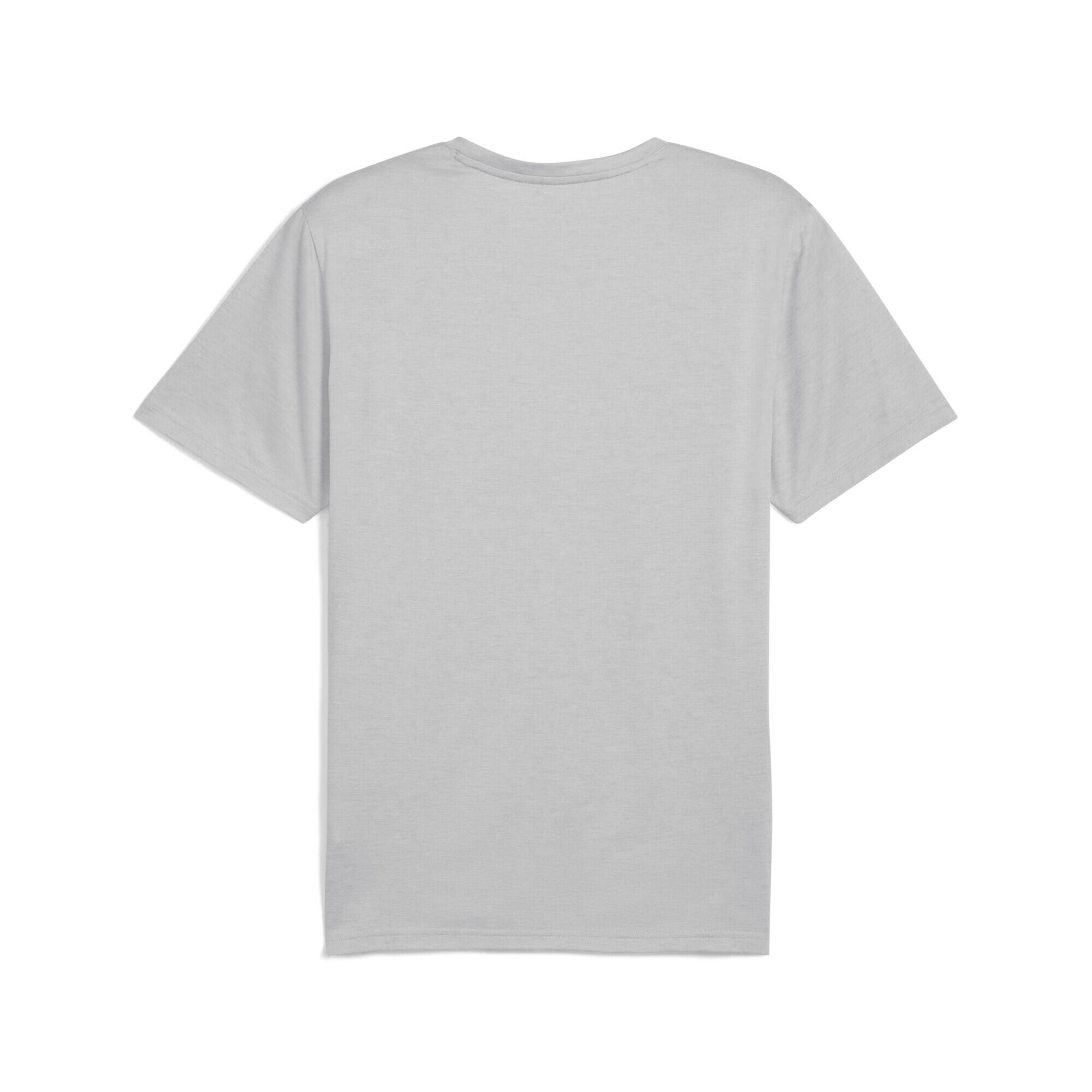 TAD ESSENTIALS Meliertes T-Shirt mit Cat Logo Herren PUMA 5/5