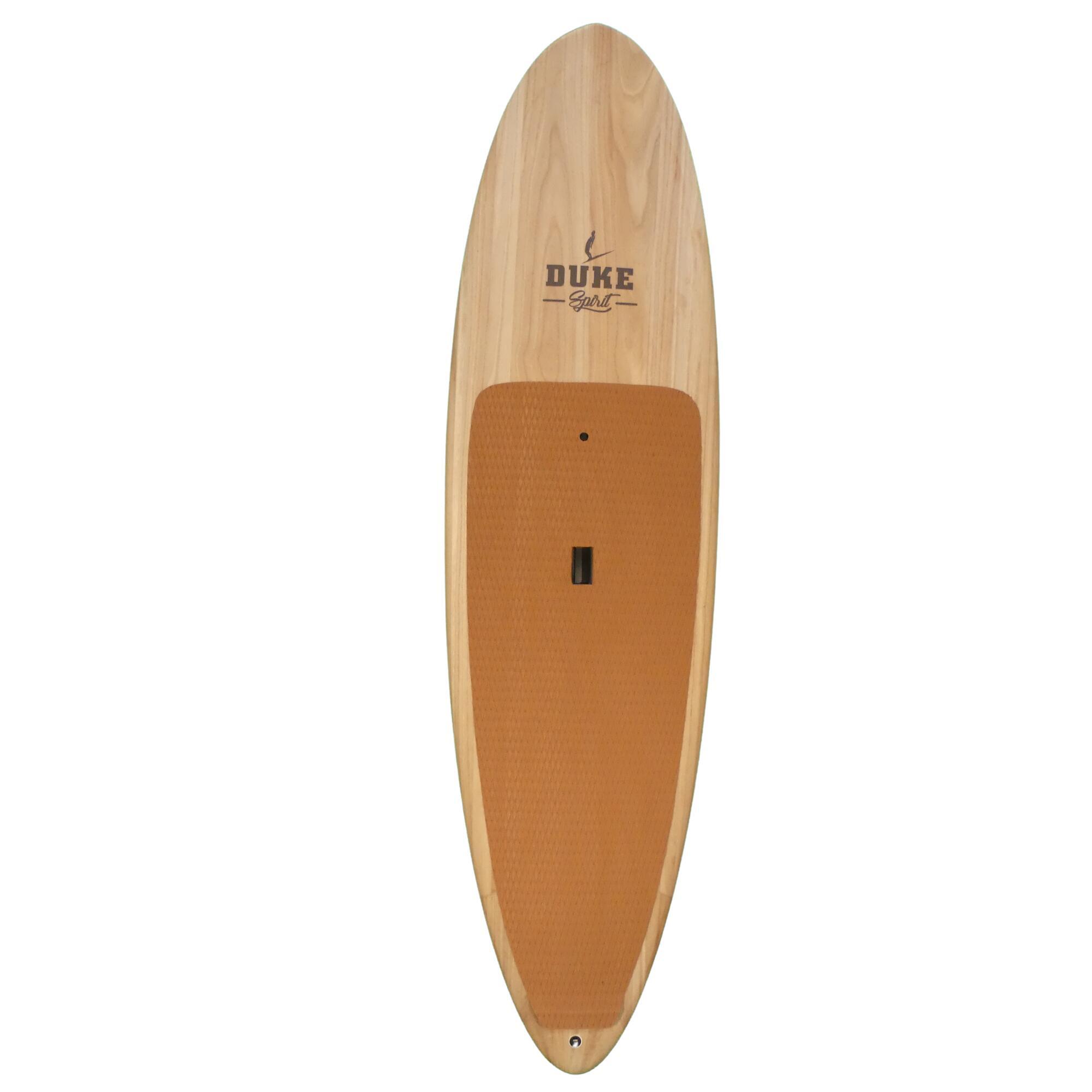 Surfpistols - Stand Up Paddle Rigide Duke Surf Longboard 9’6 Paulownia - Planche De Stand Up Paddle - Decathlon