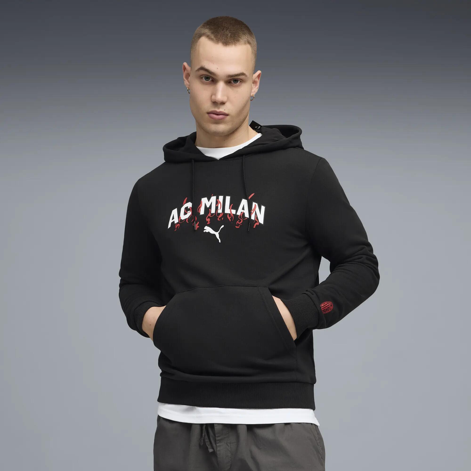 Felpa con cappuccio AC Milan ftblCulture da uomo PUMA 2/5