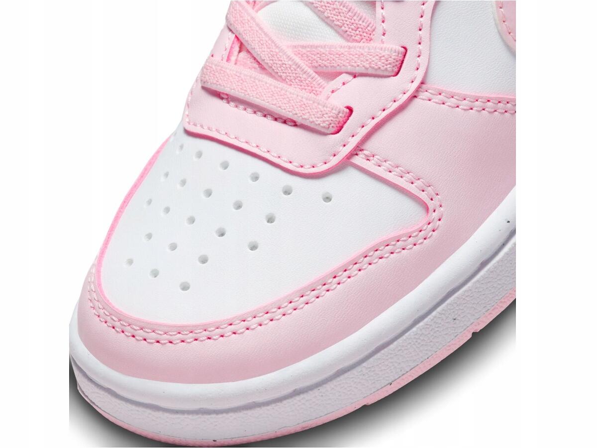 BUTY dziecięce NIKE COURT BOROUGH DV5457-105 zapinane na rzep wygodne 33,5 5/7