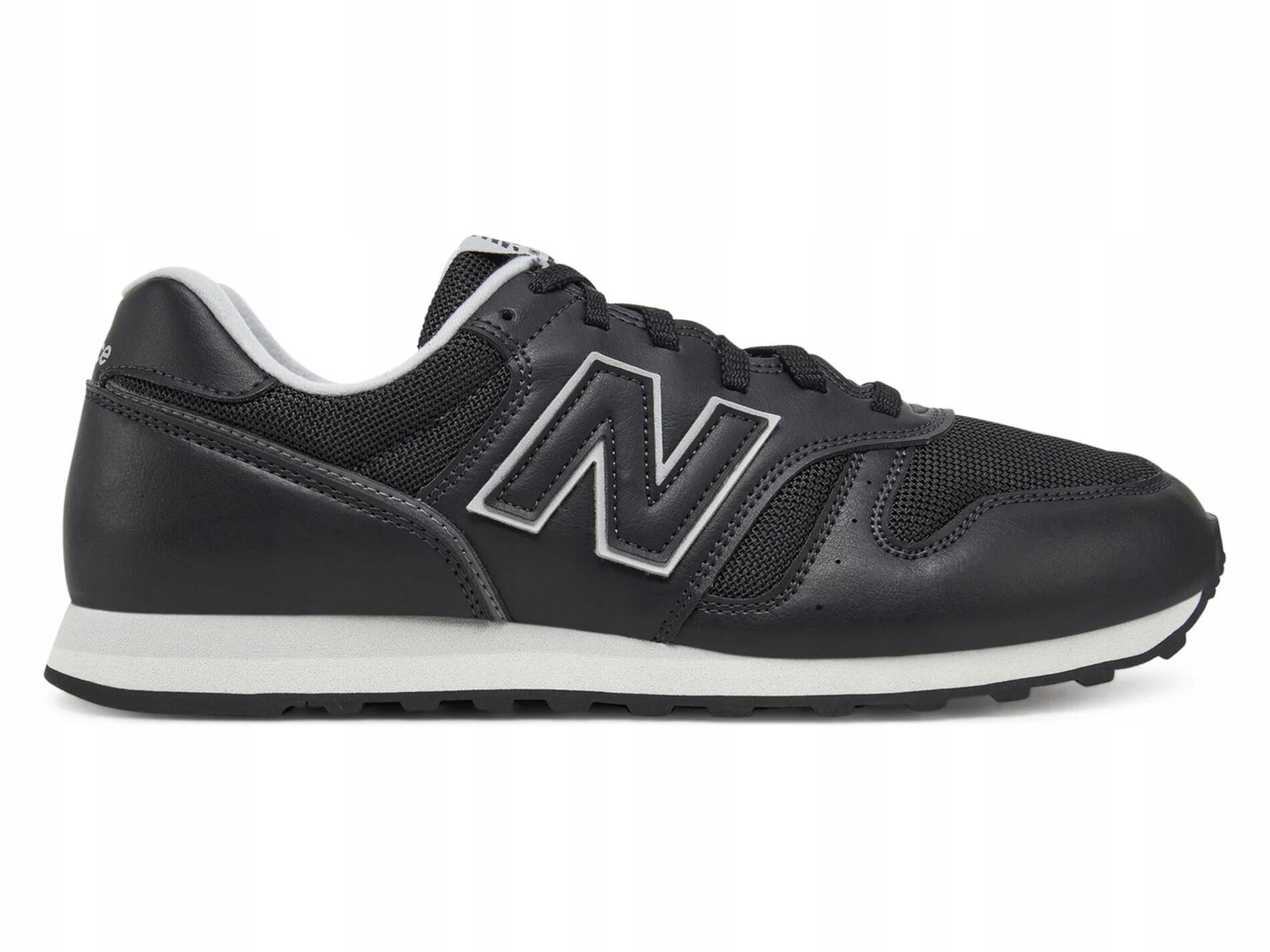 Buty męskie NEW BALANCE 373 ML373PK2 sportowe czarne na co dzień 40 1/6