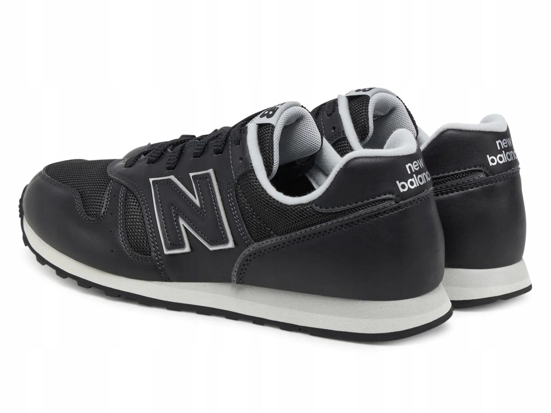 Buty męskie NEW BALANCE 373 ML373PK2 sportowe czarne na co dzień 40 4/6