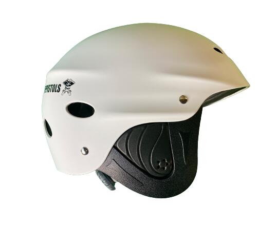 CASQUE NAUTIQUE SURFPISTOLS WARRIOR BLANC 1/4