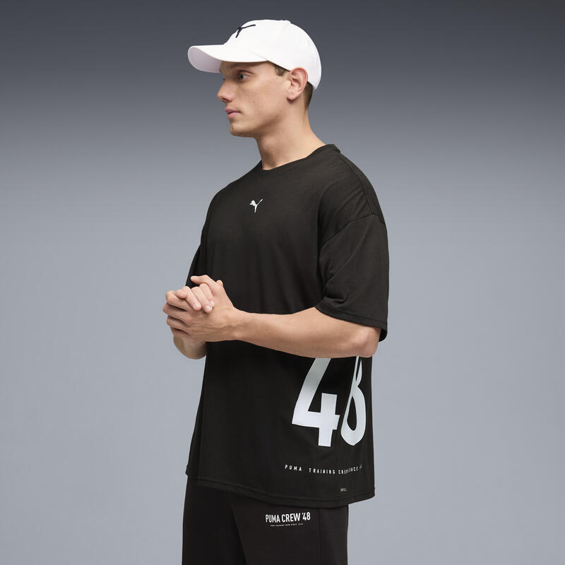 Pánské fitness tričko oversized velký potisk Graphics PUMA