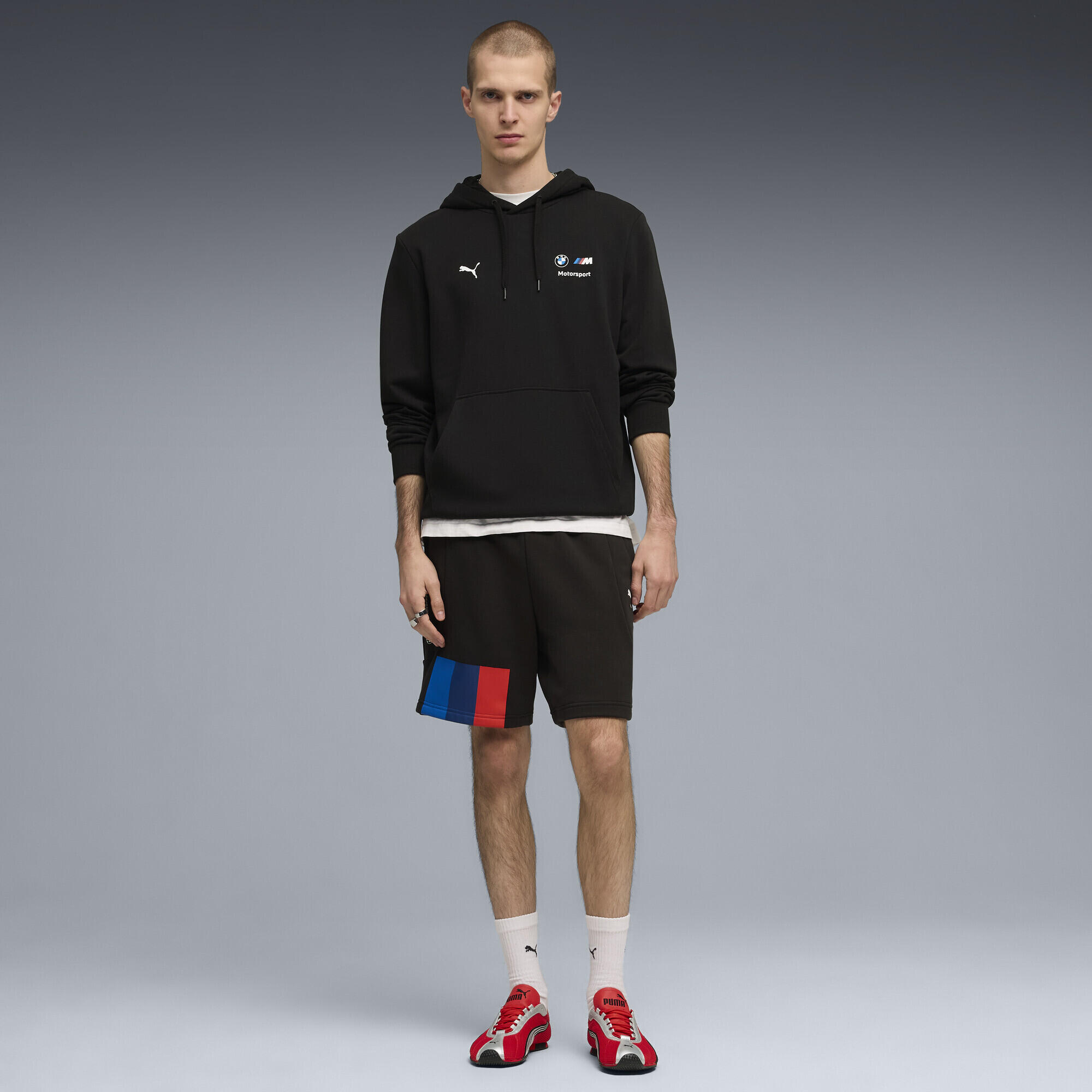 Felpa con cappuccio BMW M MOTORSPORT Essentials da uomo PUMA 4/5