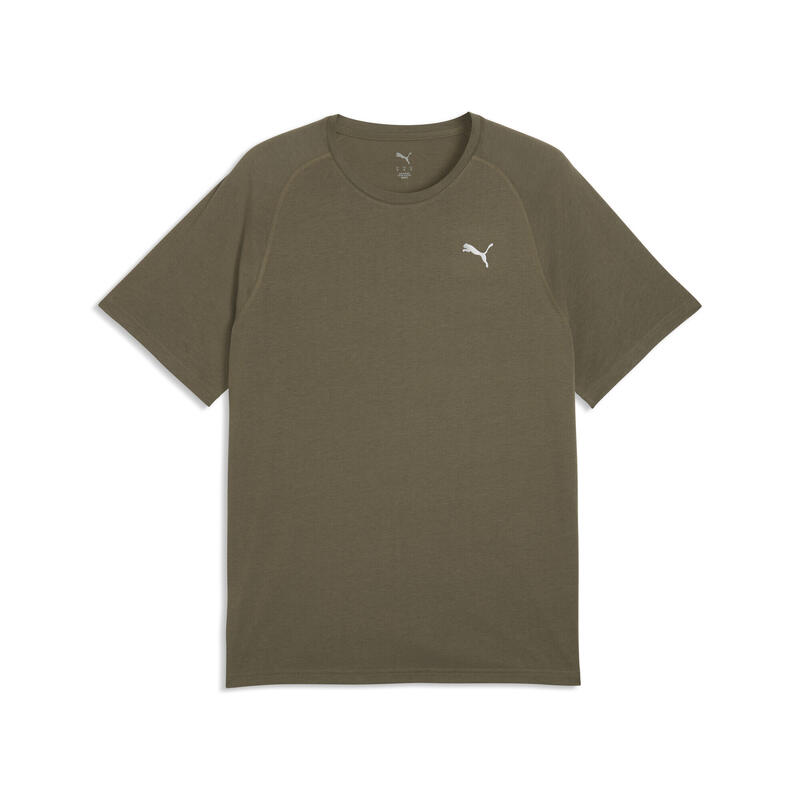 Tricou fitness bărbați drycell Pwrtrain, alb PUMA