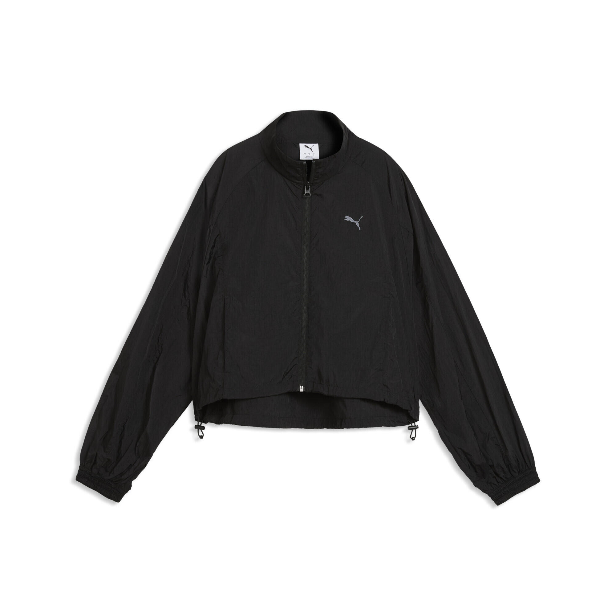 Puma - Veste Tissée Zippée À Coupe Décontractée Her Femme Puma - Veste - Gris|mauve|noir - Decathlon