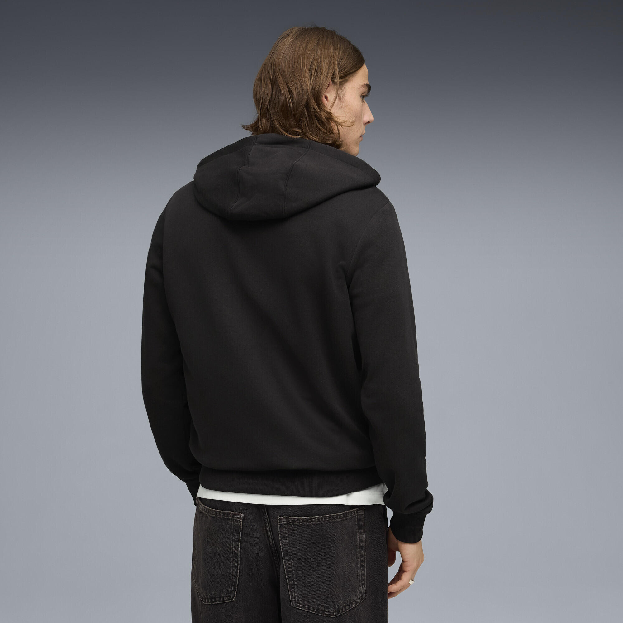 Felpa con cappuccio PUMA x ASTON MARTIN ARAMCO F1® TEAM Essentials da uomo PUMA 3/5
