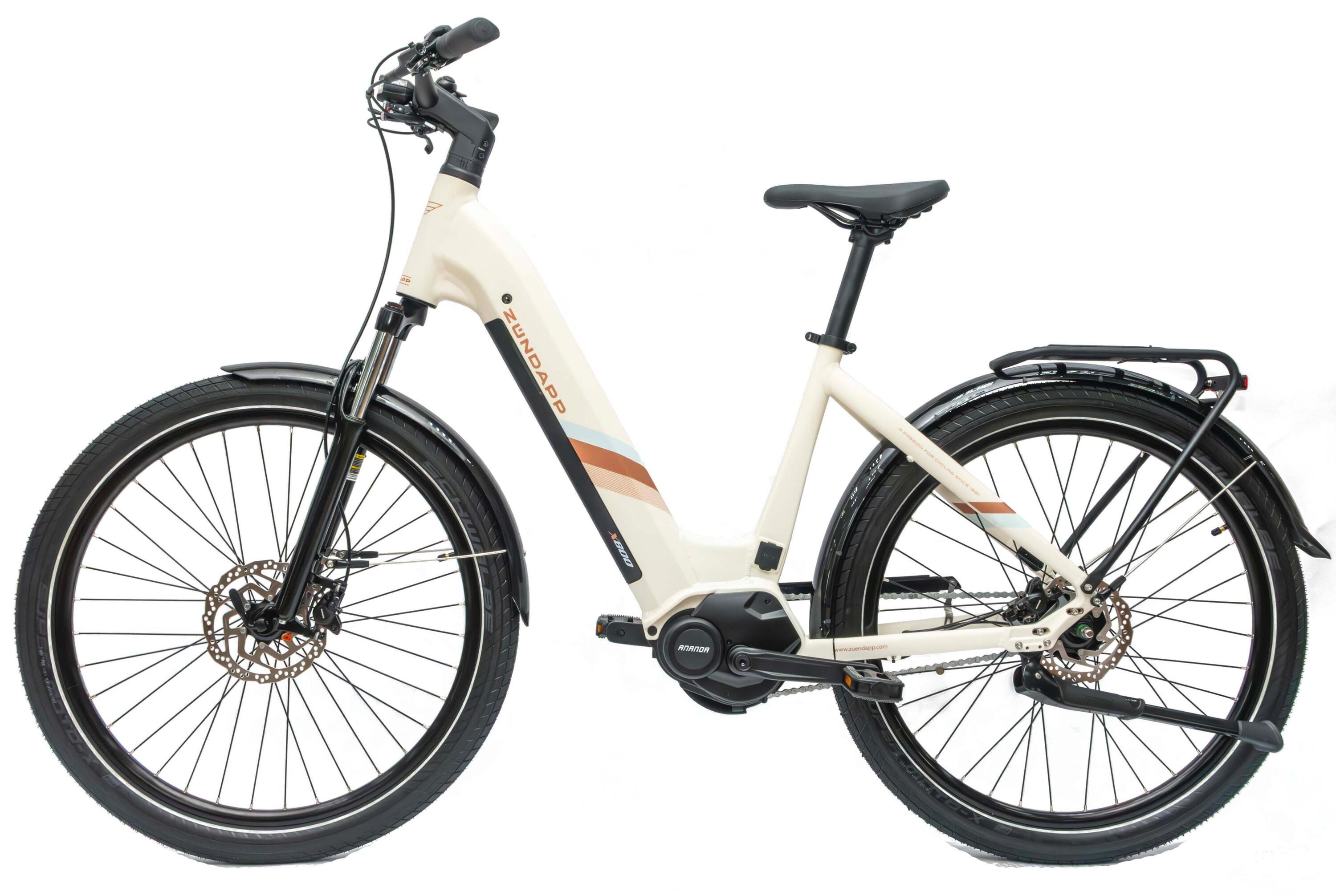 Rower Elektryczny Miejski Zündapp X800 Koła 27,5" 5/5