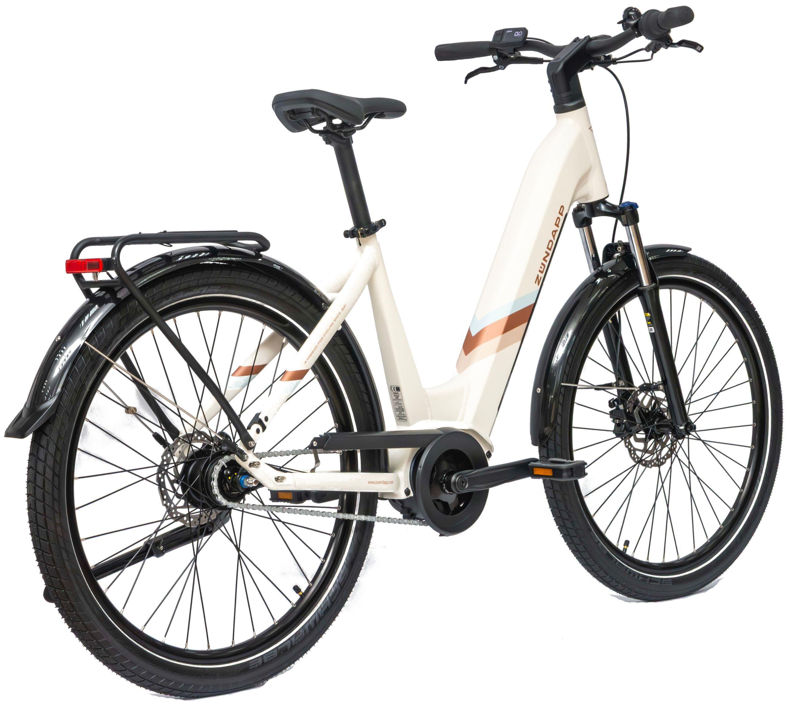 Rower Elektryczny Miejski Zündapp X800 Koła 27,5" 4/5