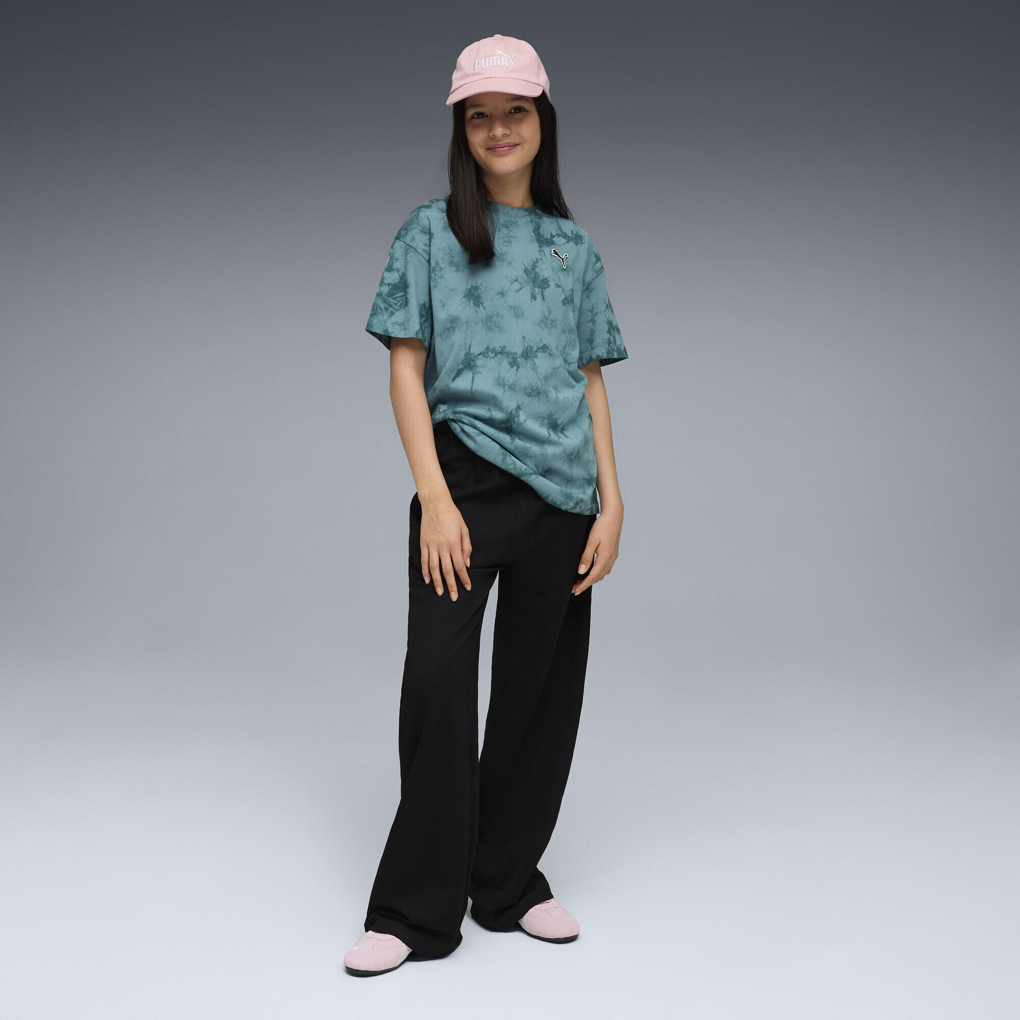 T-shirt Essentials Tie-Dye dal taglio morbido per ragazzi PUMA 4/6