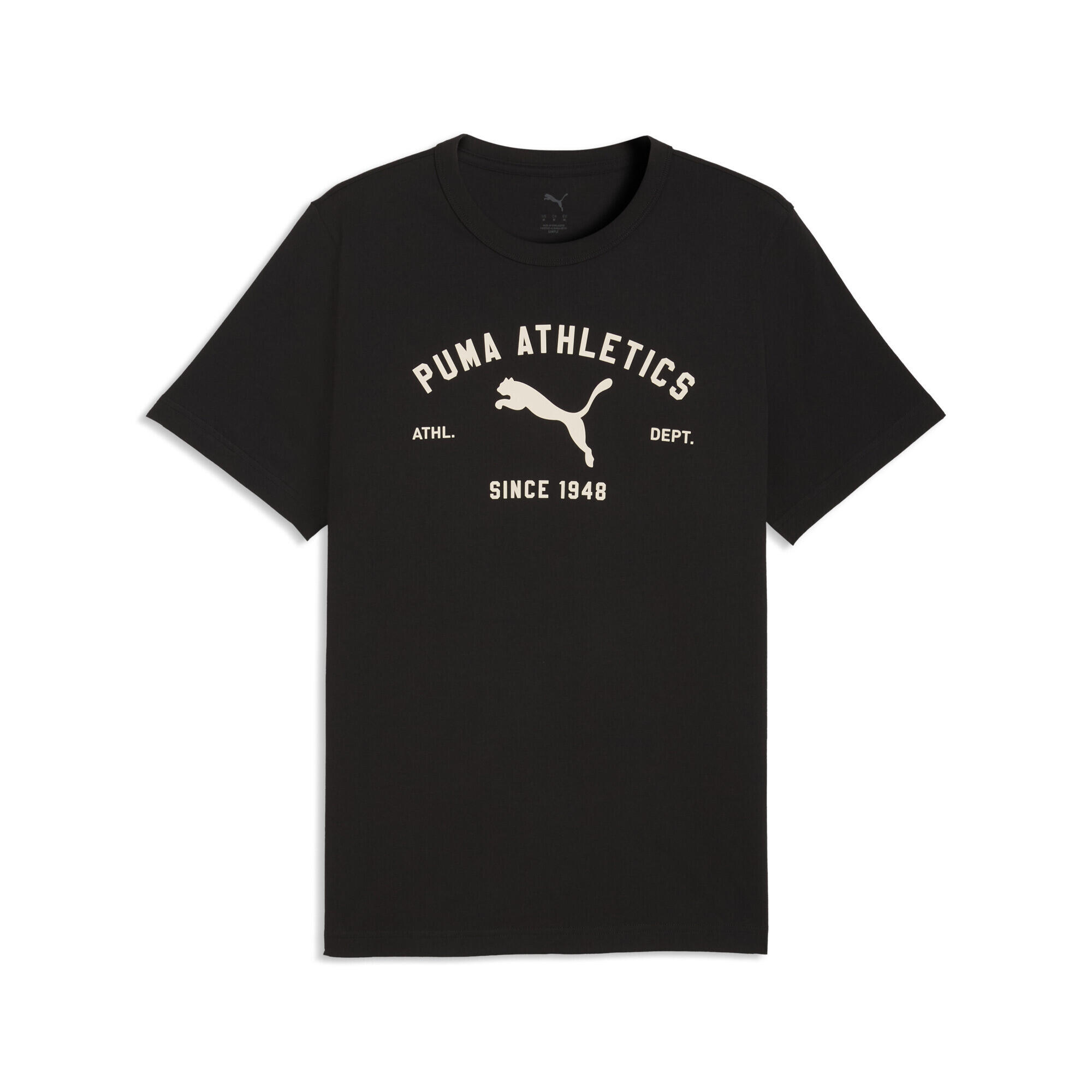 Tricou bărbați grafică mânecă scurtă Class, bleumarin PUMA