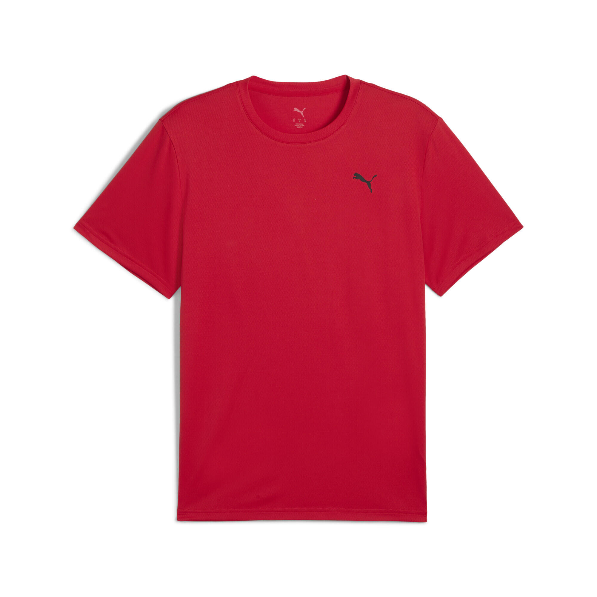 Puma - T-shirt De Training Train All Day Essentials Homme Puma - T-shirt Manches Courtes - Bordeaux|rouge - Decathlon