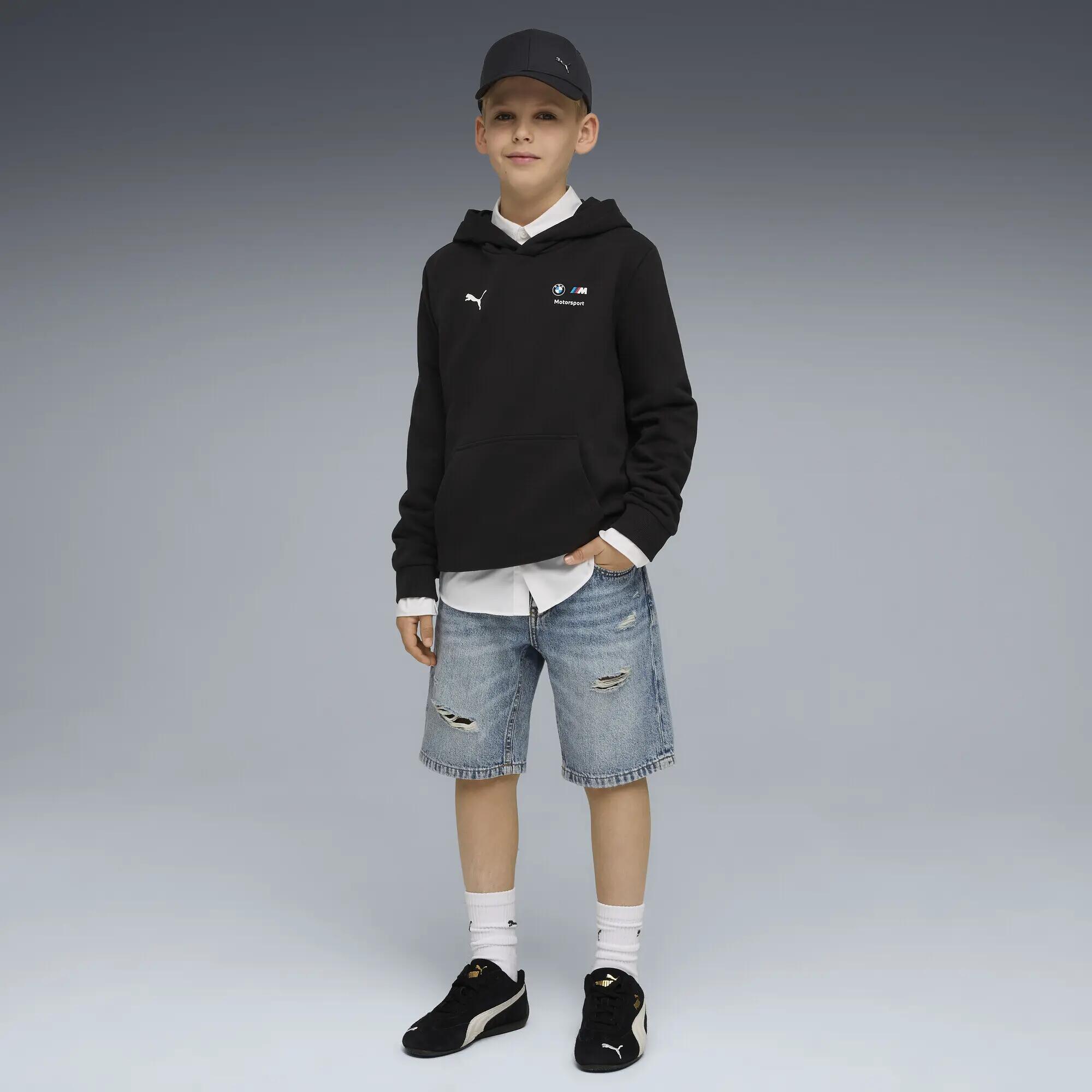 Młodzieżowa bluza z kapturem BMW M MOTORSPORT Essentials PUMA 4/5