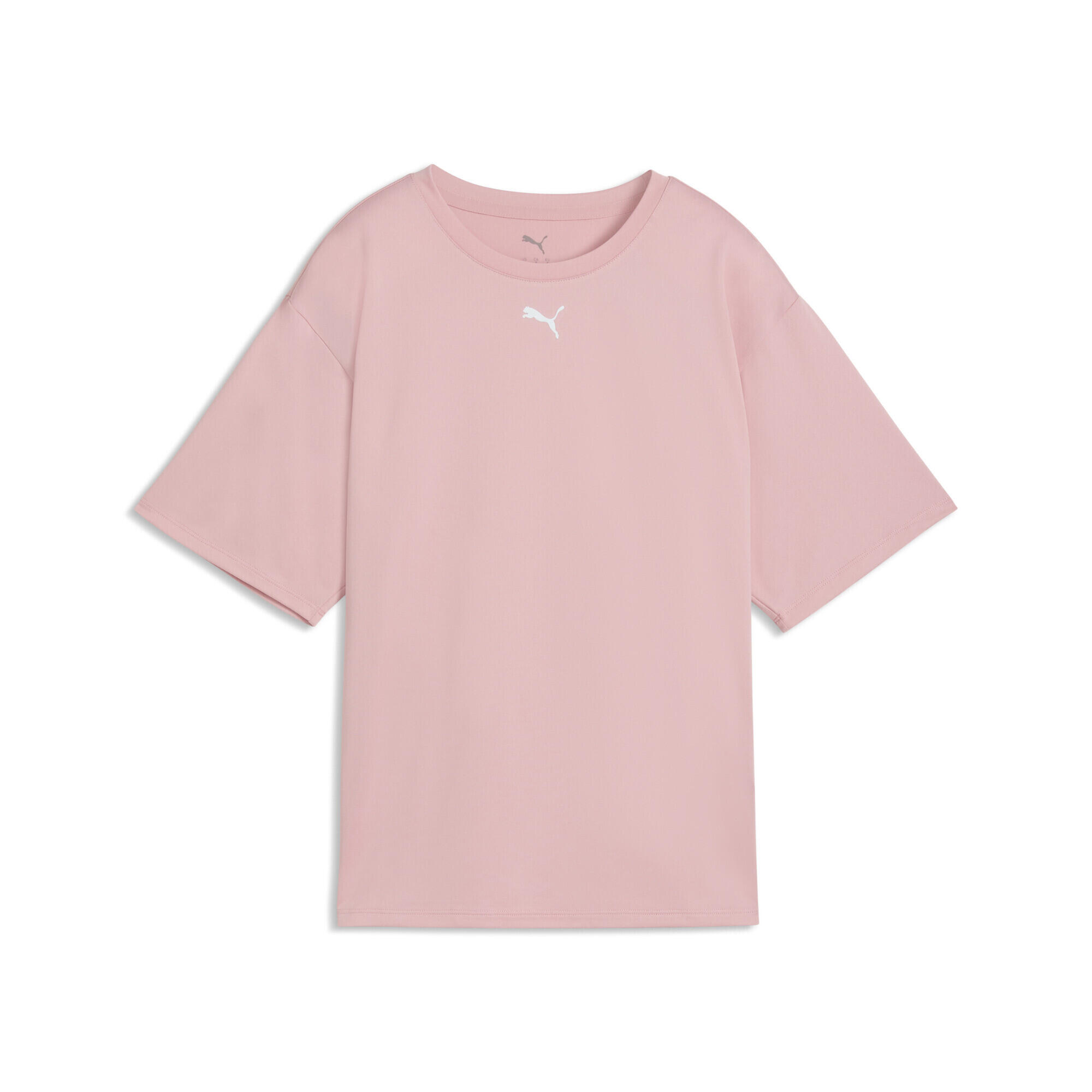 Tricou cu mânecă scurtă femei croi lejer Essentials Relaxed, negru PUMA