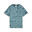 Tricou fitness copii croială lejeră Essentials Tie Dye, albastru-verde PUMA